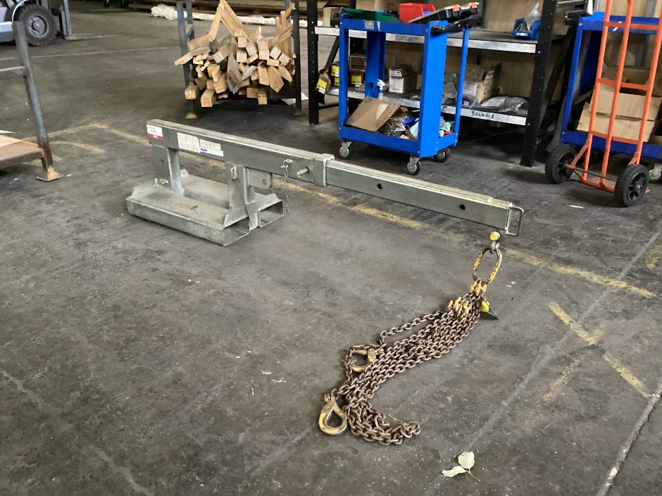 <p>East West Eng. Forklift Jib</p>