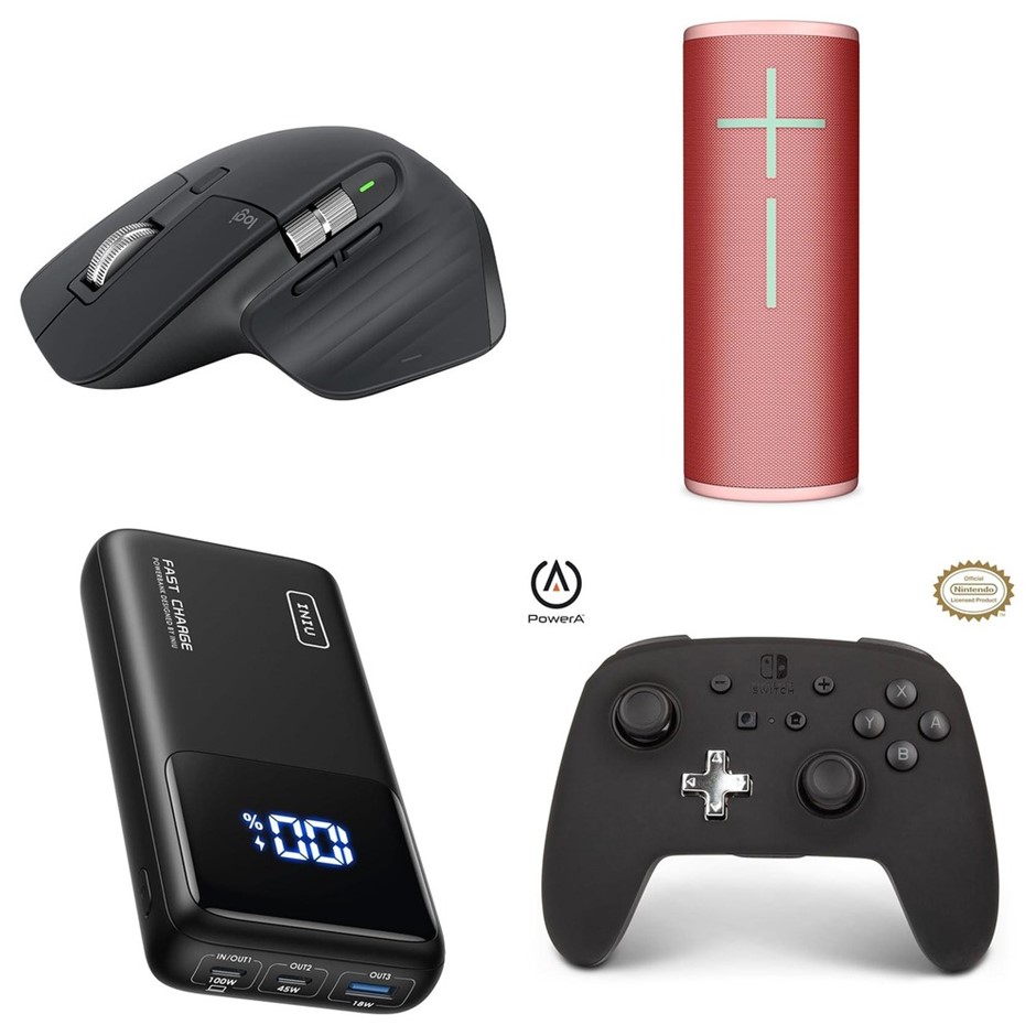 4 x Gaming Accessories. 1 x LOGITECH MX Master 3S Performance Wireless Mous