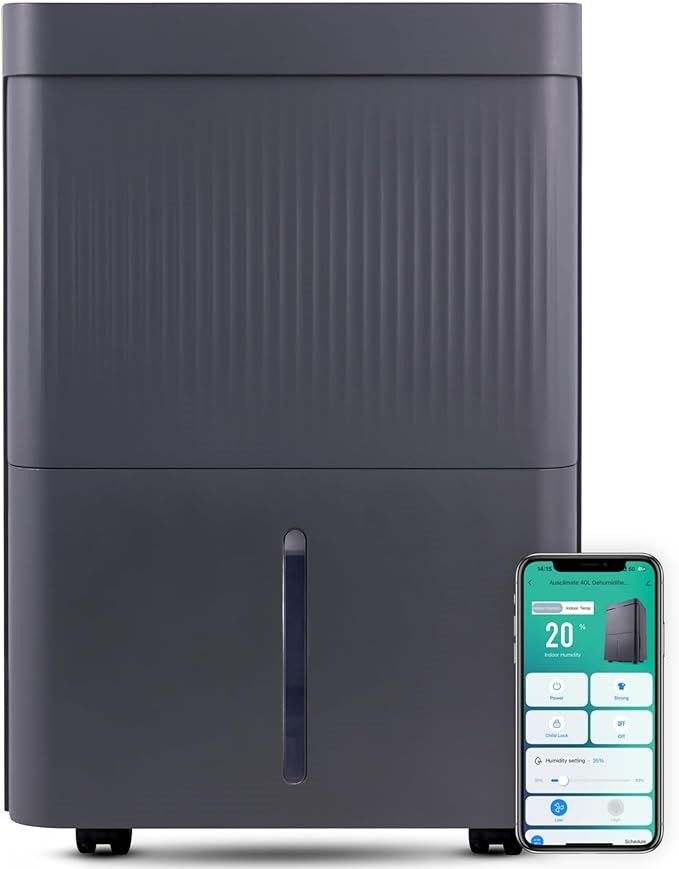 AUSCLIMATE Large+ 45L Dehumidifier.