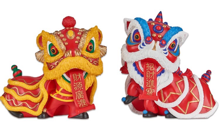 SIGNATURE 2pc Lion Dance Set.
