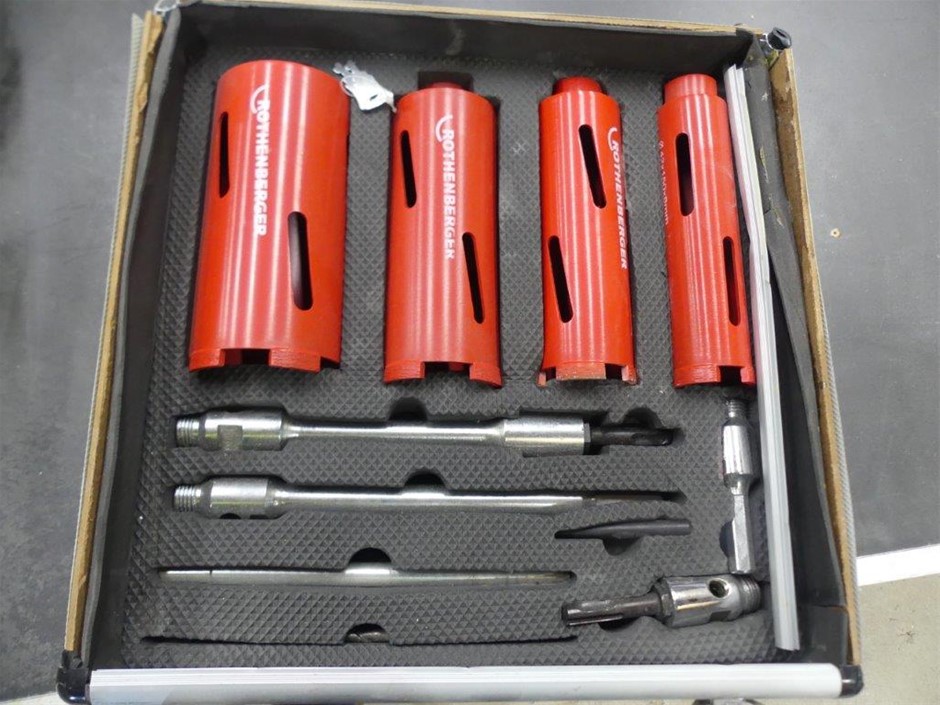 ROTHENBERGER Dry Diamond Core Drill Set