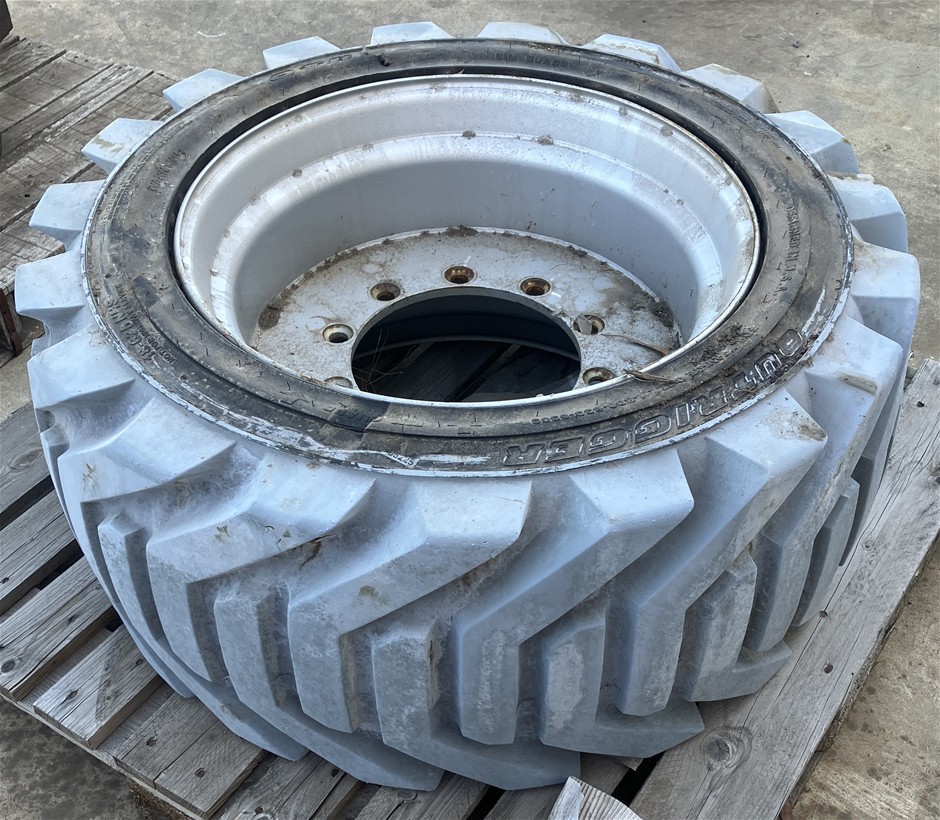 Outrigger 18-625 NHS 1x Used Non-Marking Access Tyre & Rim - Derrimut