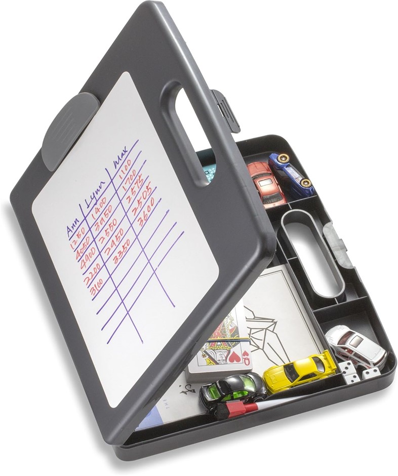 Officemate Clipboard Box for Activities with Dry Erase Board, Letter/A4 Siz