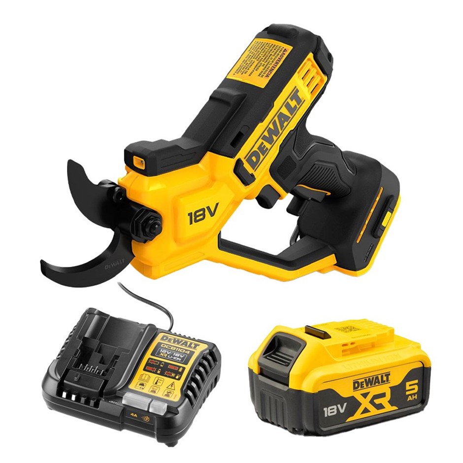 DeWALT 18V XR Li-ion Cordless Power Pruner Shears Combo Kit.