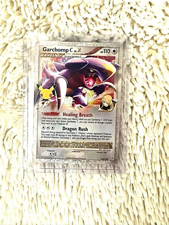 Garchomp C Lv.X Celebrations 25Th Anniversary Holo.