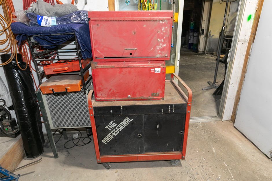 <B>Tool Boxes with Mobile Tool Cabinet</B>