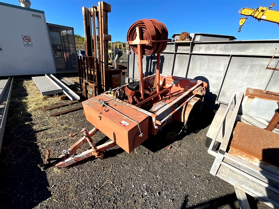 Site Trailer with Lay Flat Hose