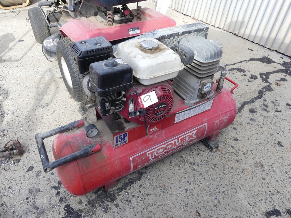 Toolex 15P Air Compressor (Petrol Powered)