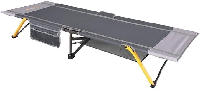 OZTRAIL Easy Fold Stretcher Bed, Low-Rise Single.