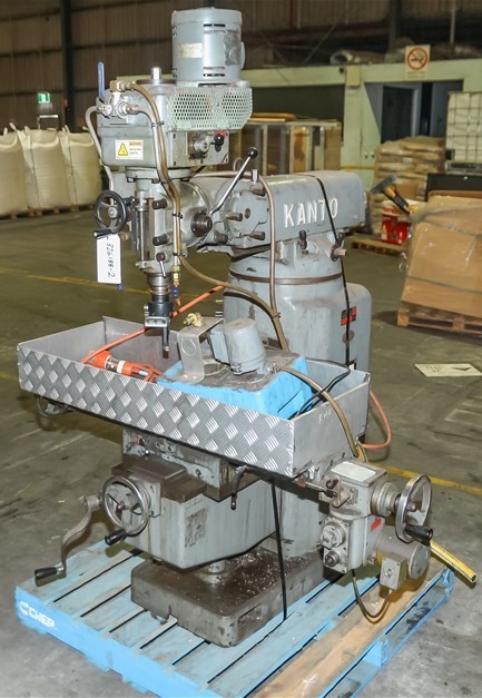 No Reserve KANTO KIJ4517 Milling Machine