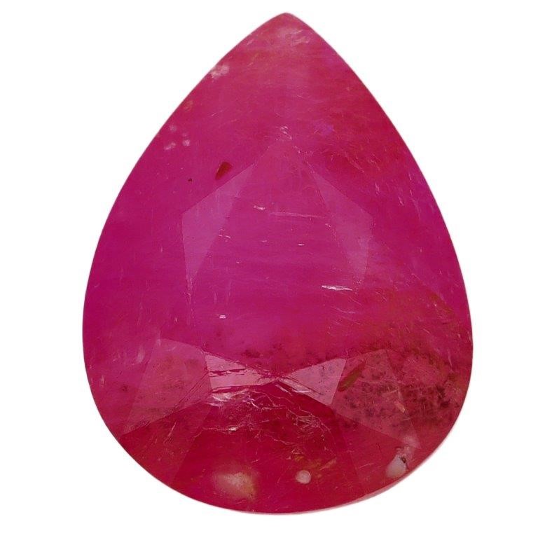 Natural Red Rubies Gemstones Collection