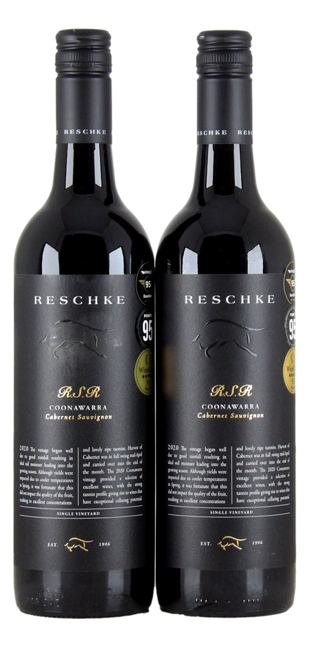 Reschke R.S.R Cabernet Sauvignon 2020 (2x 750mL) Coonawarra