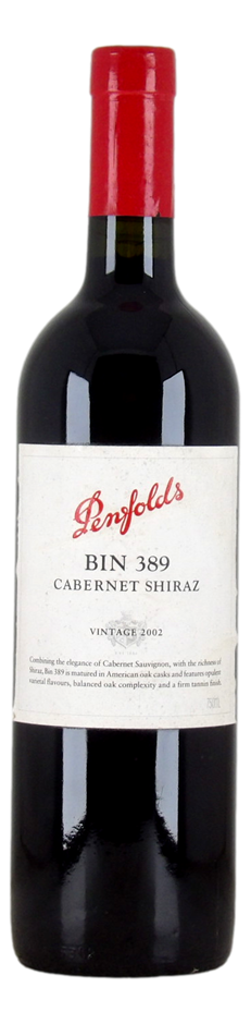 Penfolds Bin 389 Cabernet Shiraz 2002 (1x 750mL) SA.