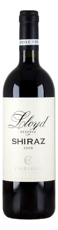 Coriole Lloyd Reserve Shiraz 2008 (1x 750mL).