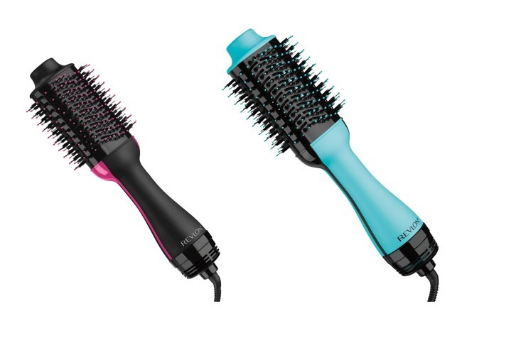 PAIR OF REMINGTON BLOWOUT HAIR BRUSHES: 1 x Mint Revlon One-Step Volumiser