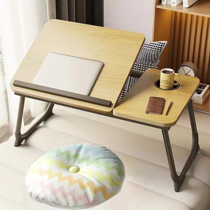 MUMOO Bear Laptop Desk for Bed Couch, Yellow.