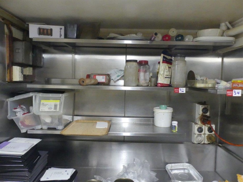 <B>Stainless Steel 3-Tier Shelf</B>