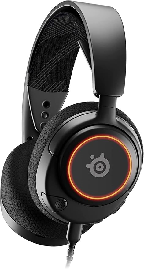 STEELSERIES Arctis Nova 3 Wired 3.5mm AUX + USB-C Prism 2-Zone RGB Illumina