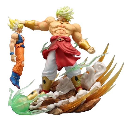 20cm Broli Vs Goku Figure Dragon Ball