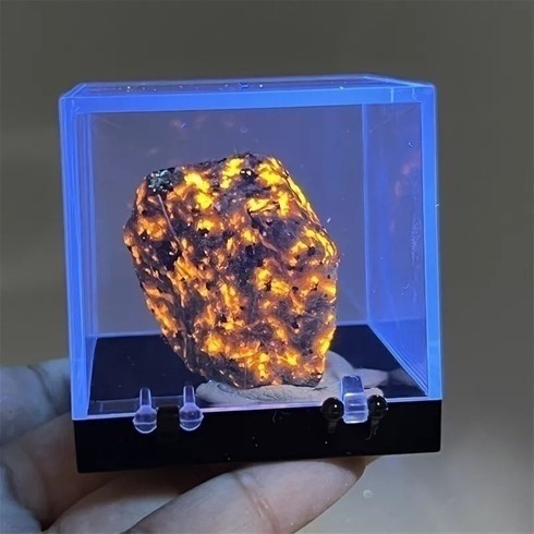Pc Raw Rough Yooperlite Tumble Fire Rocks Collector Mineral