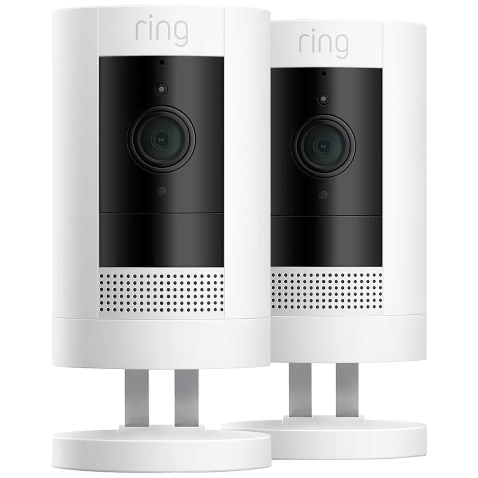 RING Stick Up Cam Battery With Mounts, 2 Pack.
