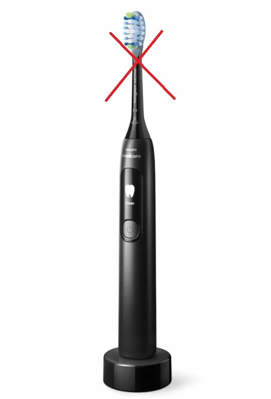 PHILIPS Sonicare Advanced Clean Electric Toothbrush Black HX3792/11. NB: Br