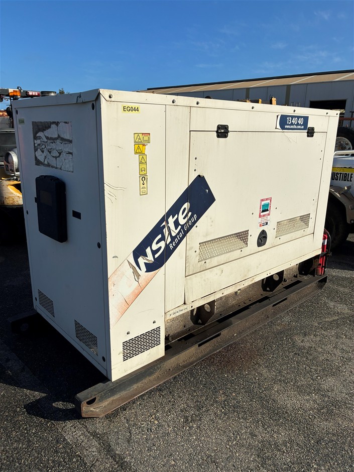 2012 FG Wilson P50E3CAE Generator - Diesel - 50kva - Kwinana