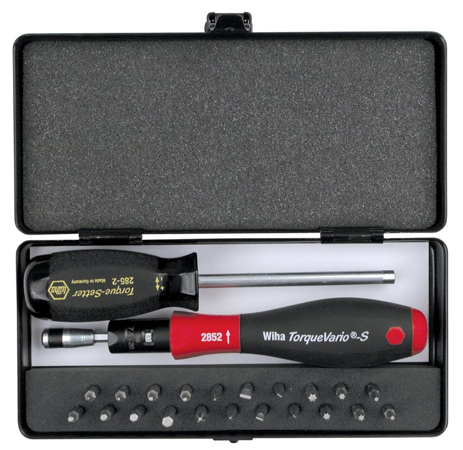 0002-5062720 · WIHA 24pc TorqueVario-S Micro-Bit Set.