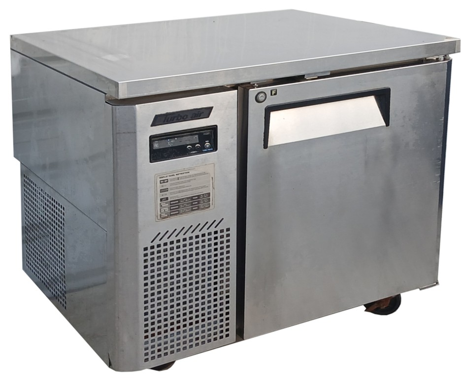 Turbo Air Single Door Undercounter freezer 900mm Wide