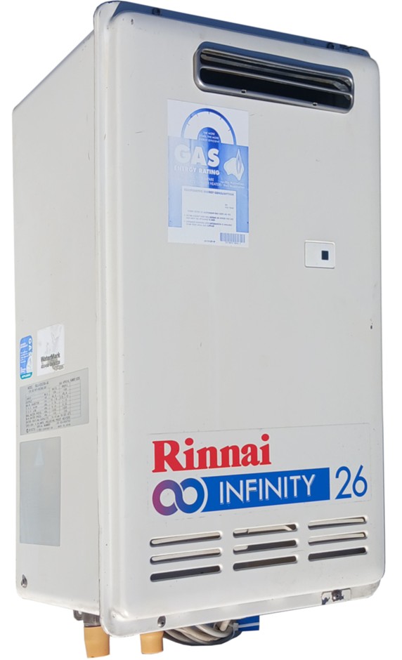 Rinnai Infinity 26 Gas Continuous Flow Hot Water System Auction (0021 ...