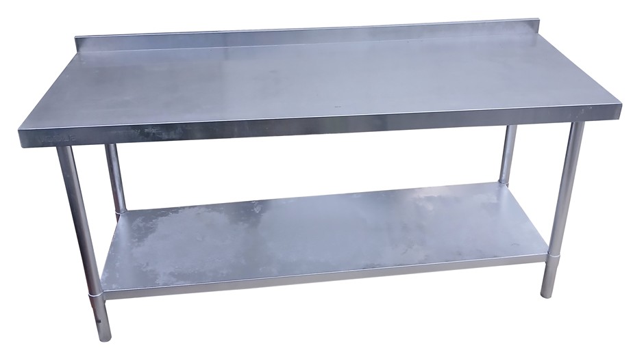 1800 Stainless Steel working Bench with galvanized under Shelve