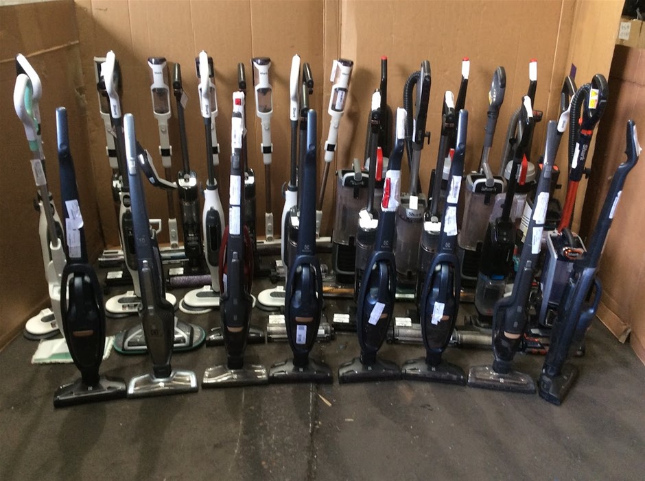 Mixed Brand Cordless Vacuum Cleaners And Steam Mops