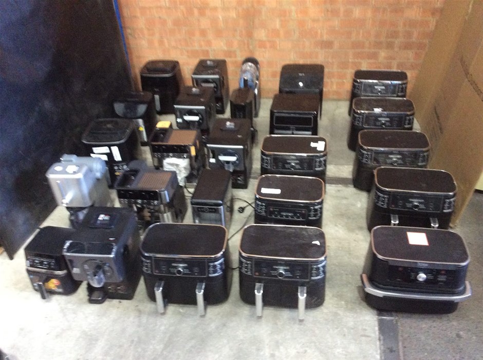 Mixed Brand Air Fryers, Coffee Machines And Kitchen Appliances