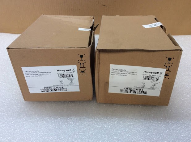 Honeywell 1250G-2USB-1 Barcode Scanner Kit - New Unboxing (Lot of 2)