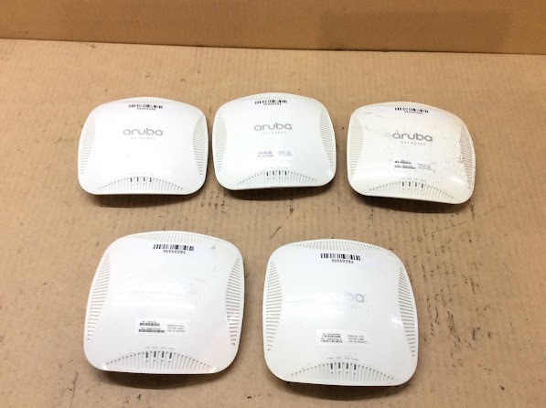 ARUBA NETWORKS AP APIN0205 Wireless Access Points (Lot of 5)