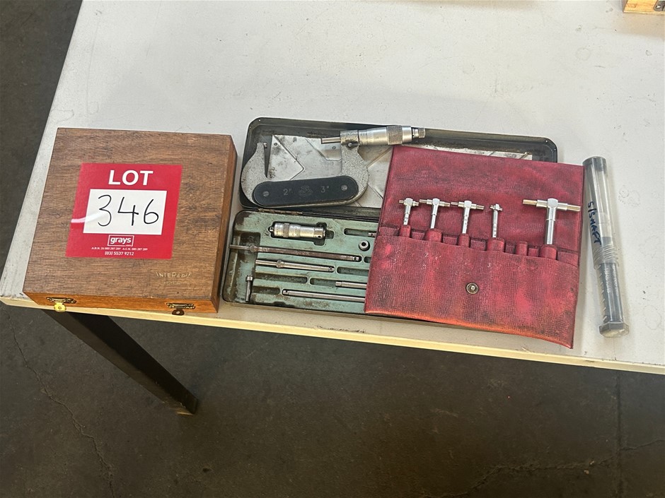 Assorted Precision Measuring Equipment