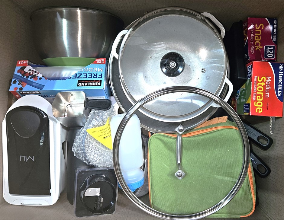 Assorted Kitchen Products, Incl: HERCULES, TEFAL & More. N.B: Some items ar