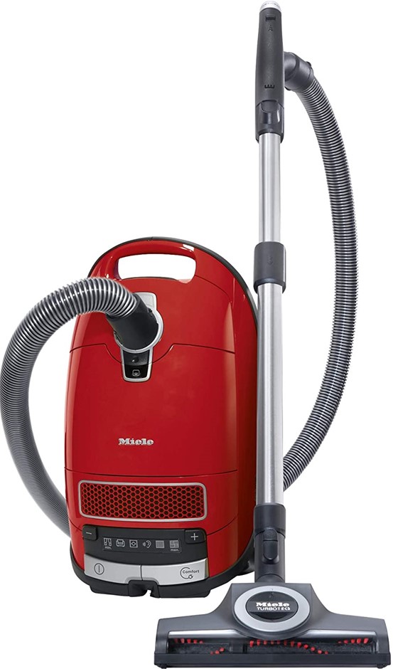 MIELE Complete C3 Cat & Dog Cannister Vacuum Cleaner, Autumn Red. NB: Used,