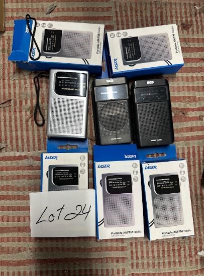 Quantity of portable radios