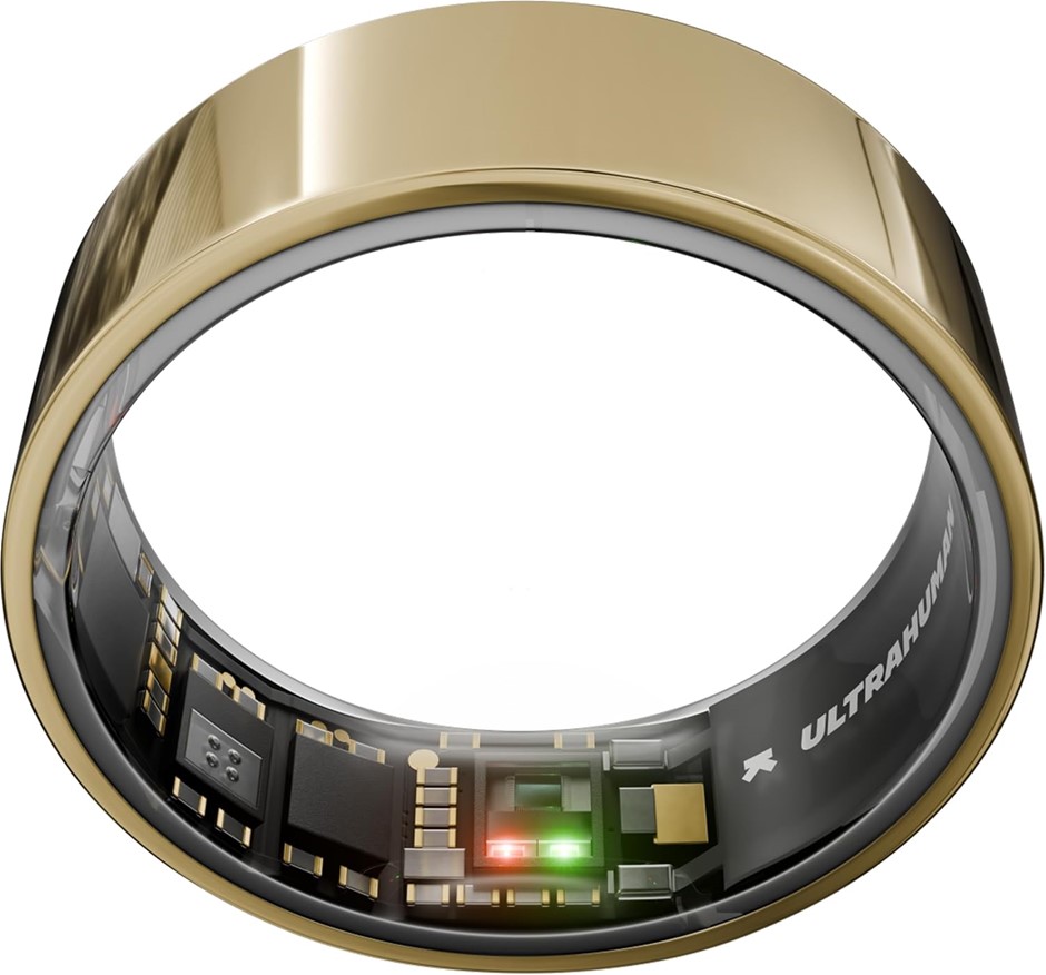 ULTRAHUMAN Ring AIR - Bionic Gold - Size 6 - Smart Ring | No Monthly Subscr