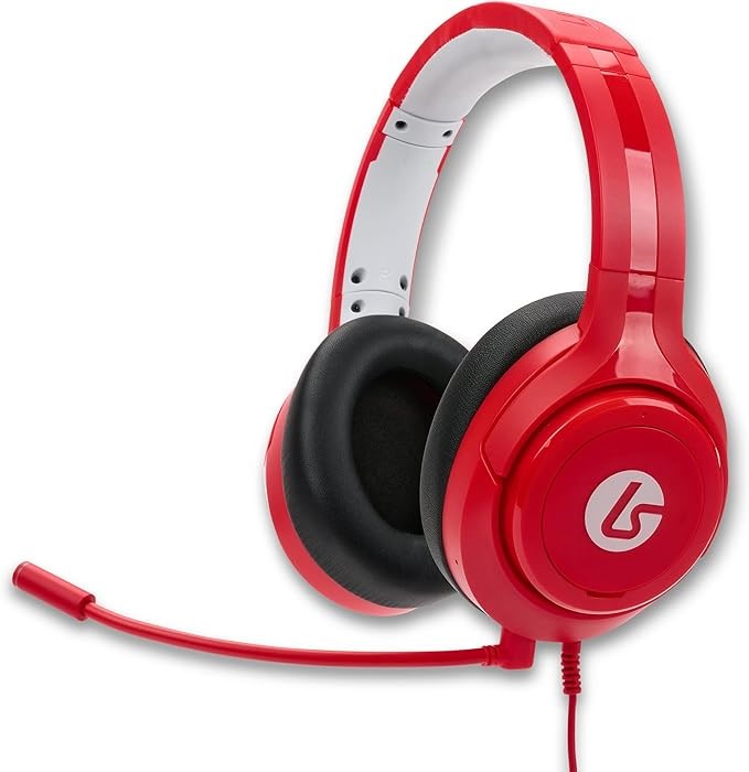 LUCIDSOUND LS10X Wired Gaming Headset for Xbox Series X|S - Pulse Red, PC,