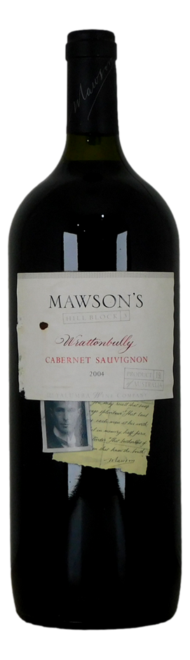 Yalumba Mawson's Wrattonbully Cabernet Sauvignon 2004 (1x 1.5L), SA.
