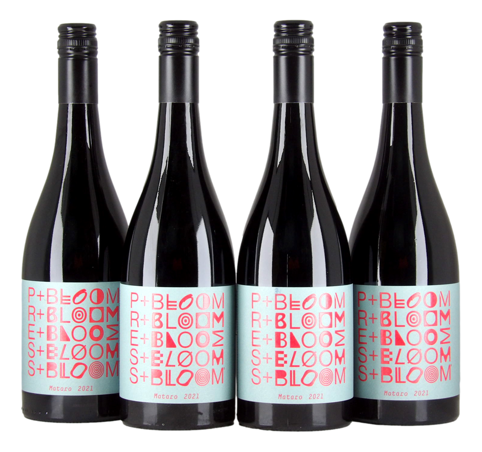 Press + Bloom Mataro 2021 (4x 750mL) Barossa Valley