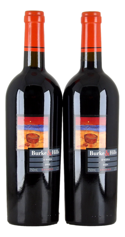 Burke & Hills O'Hara Cabernet Blend 2004 (2x 750mL) Orange