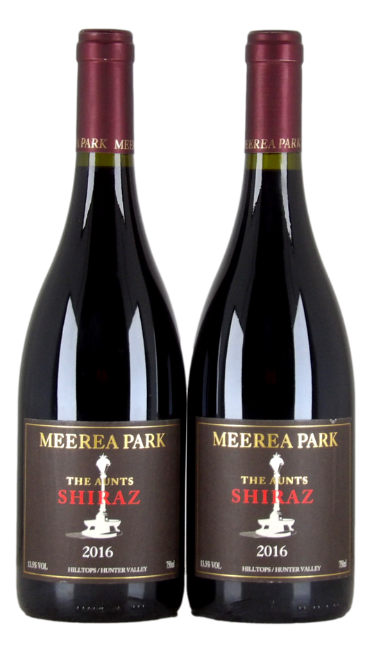 Meerea Park The Aunts Shiraz 2016 (2x 750mL) NSW