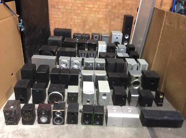 Panasonic/Sony/Philips/Logitech Mixed Brand and Model Speaker Systems