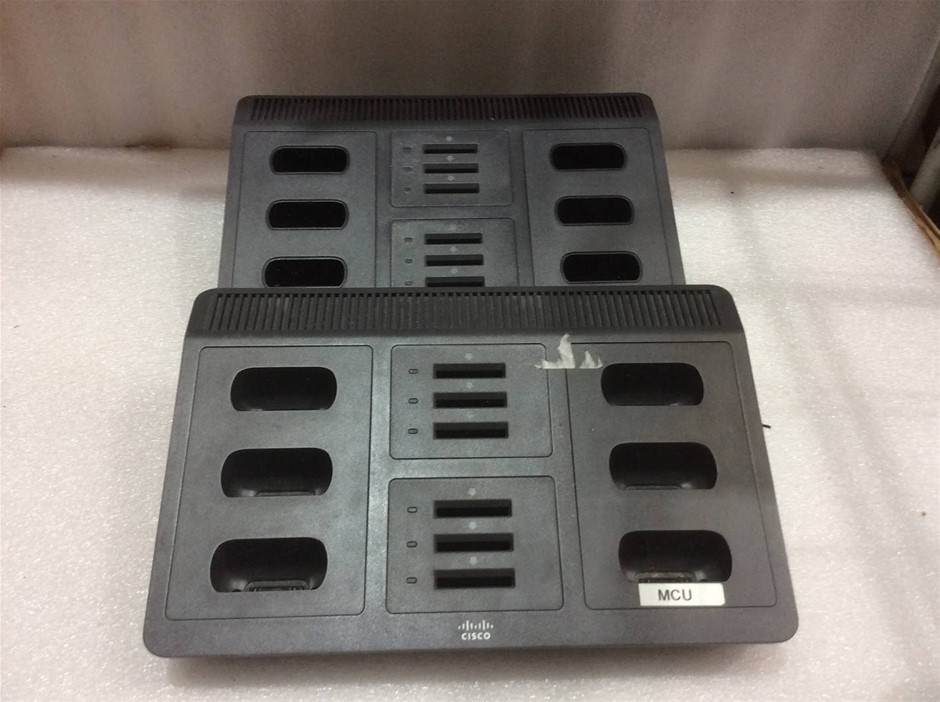 Cisco CP-MCHGR-8821 Multi-Charger (Lot of 2)