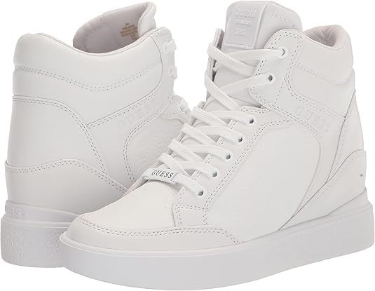0385-5062664 · GUESS Women's Blairin Sneaker, Size 8.5M, White Logo, GWBLAIRIN3  Buyers No