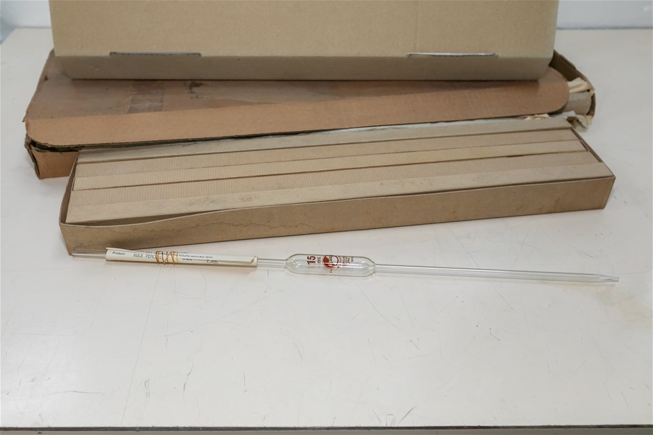 Glass Bulb Pipettes (Qty) Assorted Sizes