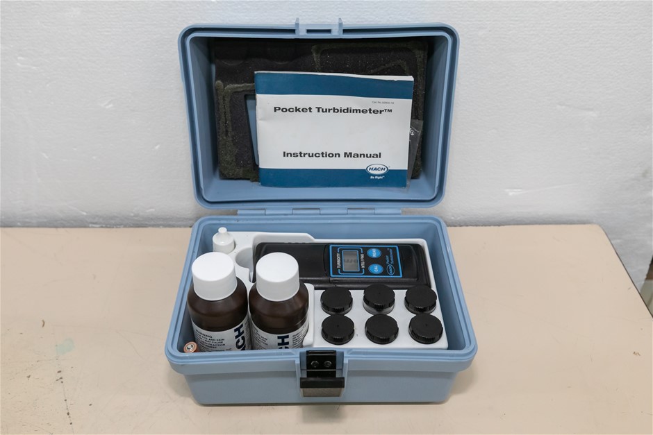 Turbidimeter Portable with Calibration Standard Cells & Accessories